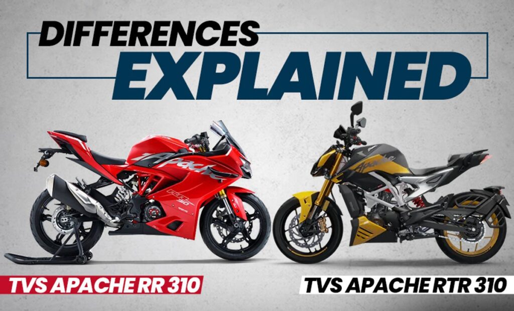 Two Versions, Two Different Riders